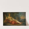 The Goddess Melissa Reclining By A Beehive In A Landscape (18th Century) by French School