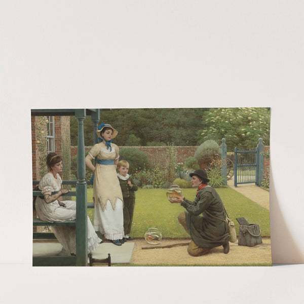 The Goldfish Seller by George Dunlop Leslie