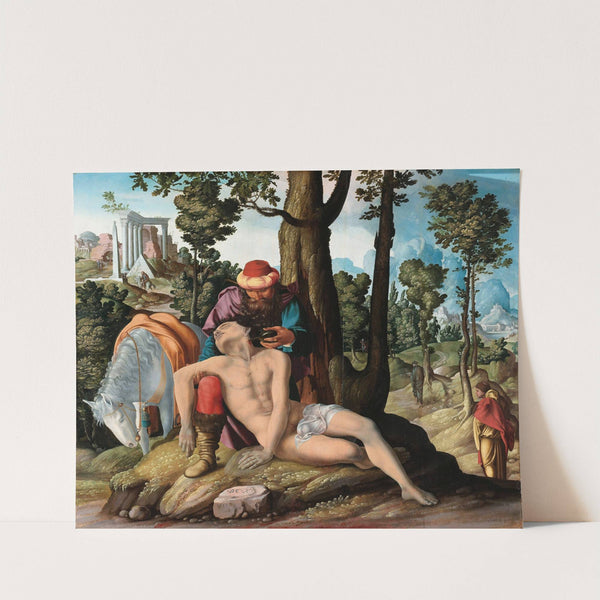 The Good Samaritan (1537) by Master of the Good Samaritan