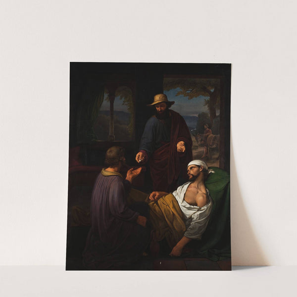 The Good Samaritan (1844) by Emil Andersen