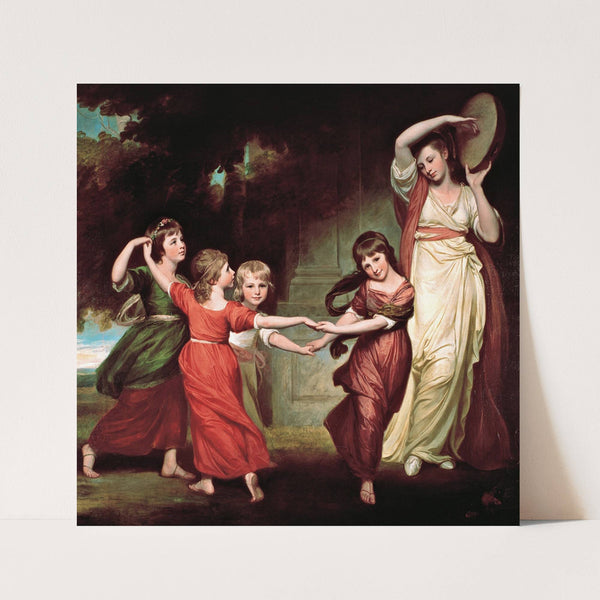 The Gower Family The Children Of Granville, 2nd Earl Gower (C.1776) by George Romney