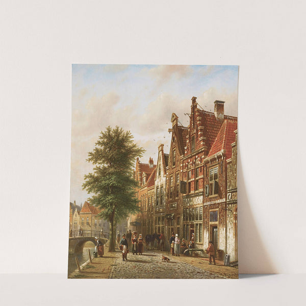The Grachten by Johannes Franciscus Spohler