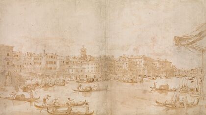 The Grand Canal above the Rialto