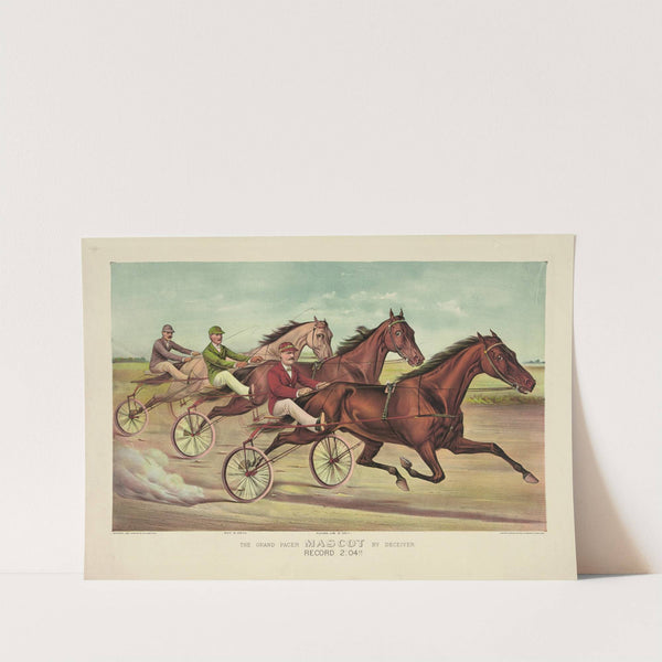 The grand pacer Mascot by Deceiver (1893) by John Cameron