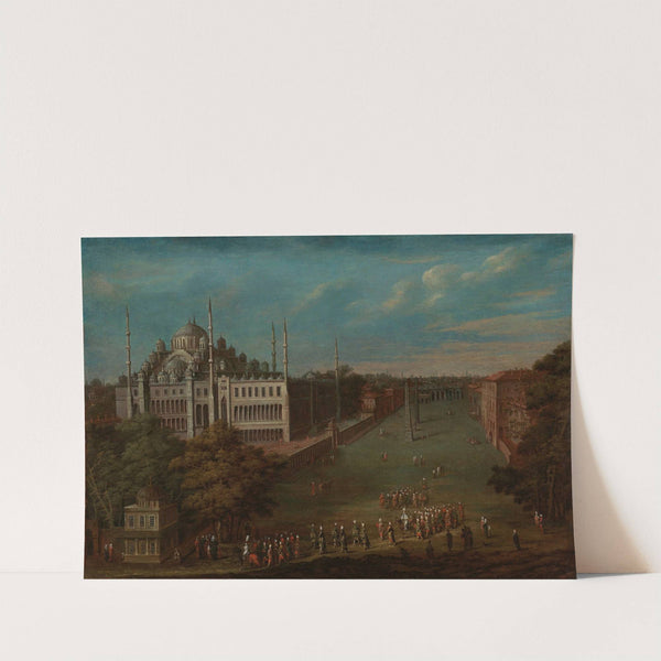 The Grand Vizier Crossing the Atmeydanı (Horse Square) by Jean Baptiste Vanmour