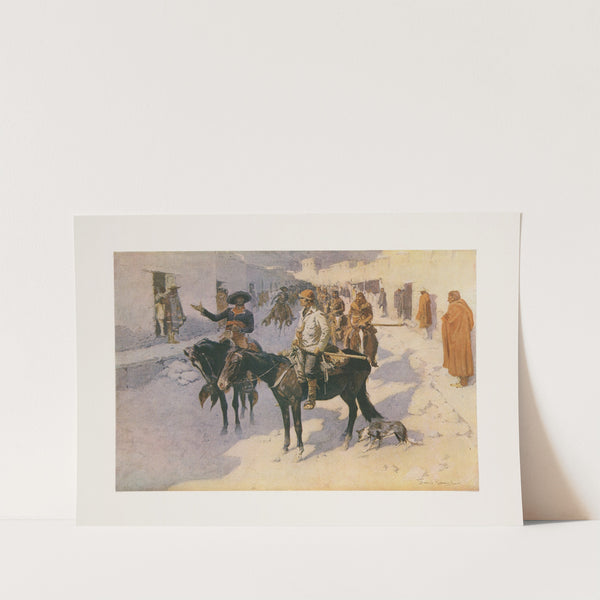 The great explorers. IX–Zebulon Pike (1906) by Frederic Remington