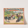 The great Forepaugh & Sells Brothers shows combined. High school equestrianism exemplified, including the new woman on horseback,… (1899) by Strobridge & Co. Lith.