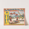The great Forepaugh & Sells Brothers shows combined. The 5 famous Millettes… (1899) by Strobridge & Co. Lith.