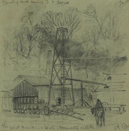 The Great Harkins Well. Marietta Creek