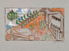 The Great Kalevala, Poem II, Väinämöinen and Eagle, sketch with signature.