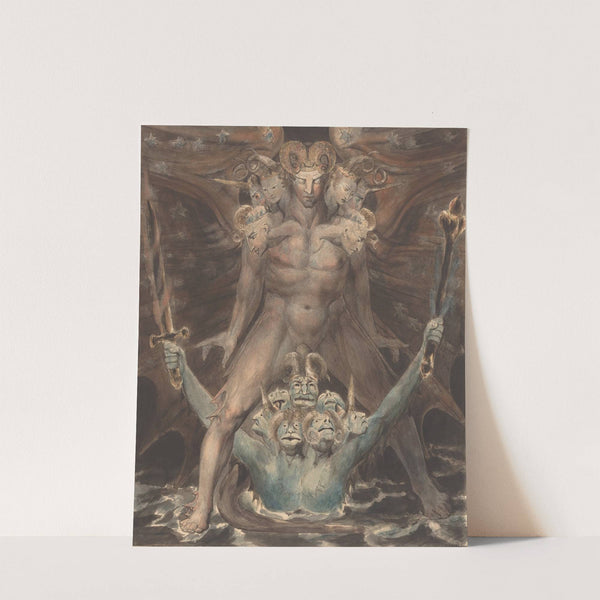 The Great Red Dragon and the Beast from the Sea (c. 1805) by William Blake