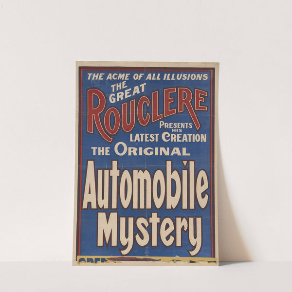 The Great Rouclere; the original automobile mystery by Anonymous