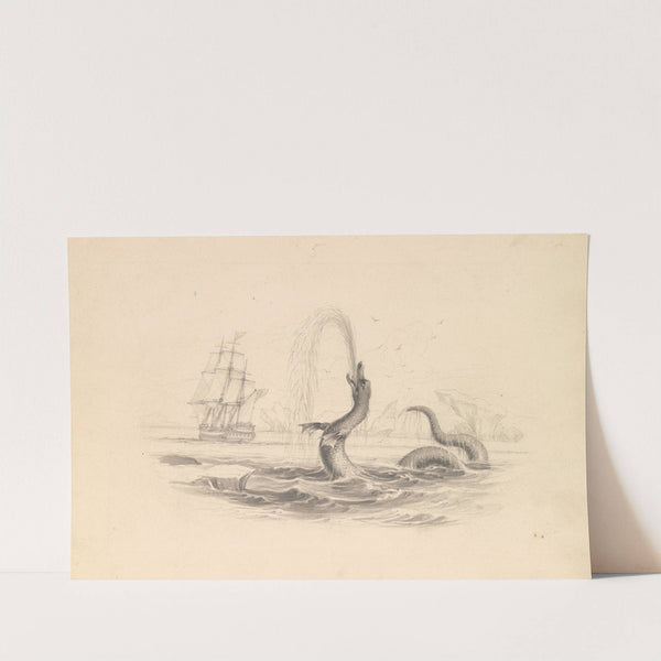 The Great Sea Serpent (ca. 1837) by James Stewart