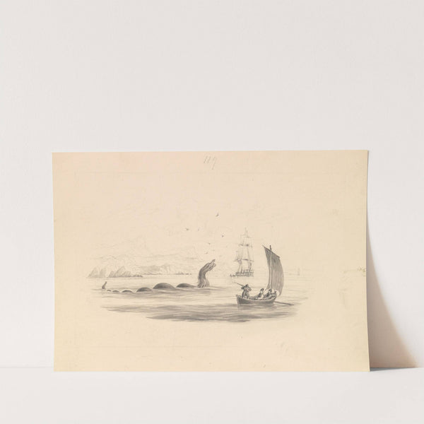 The Great Sea Serpent (ca. 1837) by James Stewart