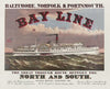 The great through route between the north and south – Bay Line – Baltimore, Norfolk & Portsmouth (1878)