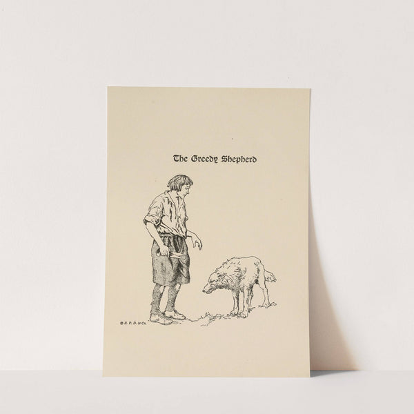 The Greedy Shepherd by Katharine Pyle