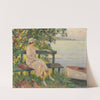 The green bench (1920) by Edward Cucuel