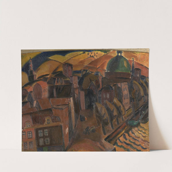 The Green Dome Church in Amsterdam by Gustave De Smet