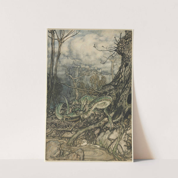The Green Dragon (1910) by Arthur Rackham