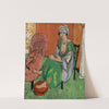 The Green Dress (La Robe verte) (1919) by Henri Matisse