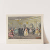 The green-room of the Opera; Foyer des acteurs à l’Opéra (1840-1859) by Eugène Lami