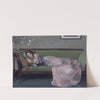 The Green Sofa by Sir John Lavery