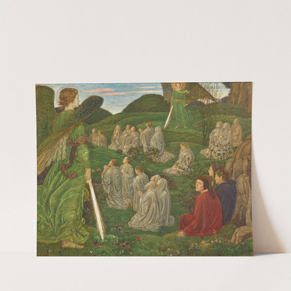 The Green Valley, Purgatorio Cantos VII-VIII by Henry Arthur Payne