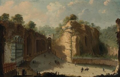 The Grotto of Pozzuoli, Naples — size preview