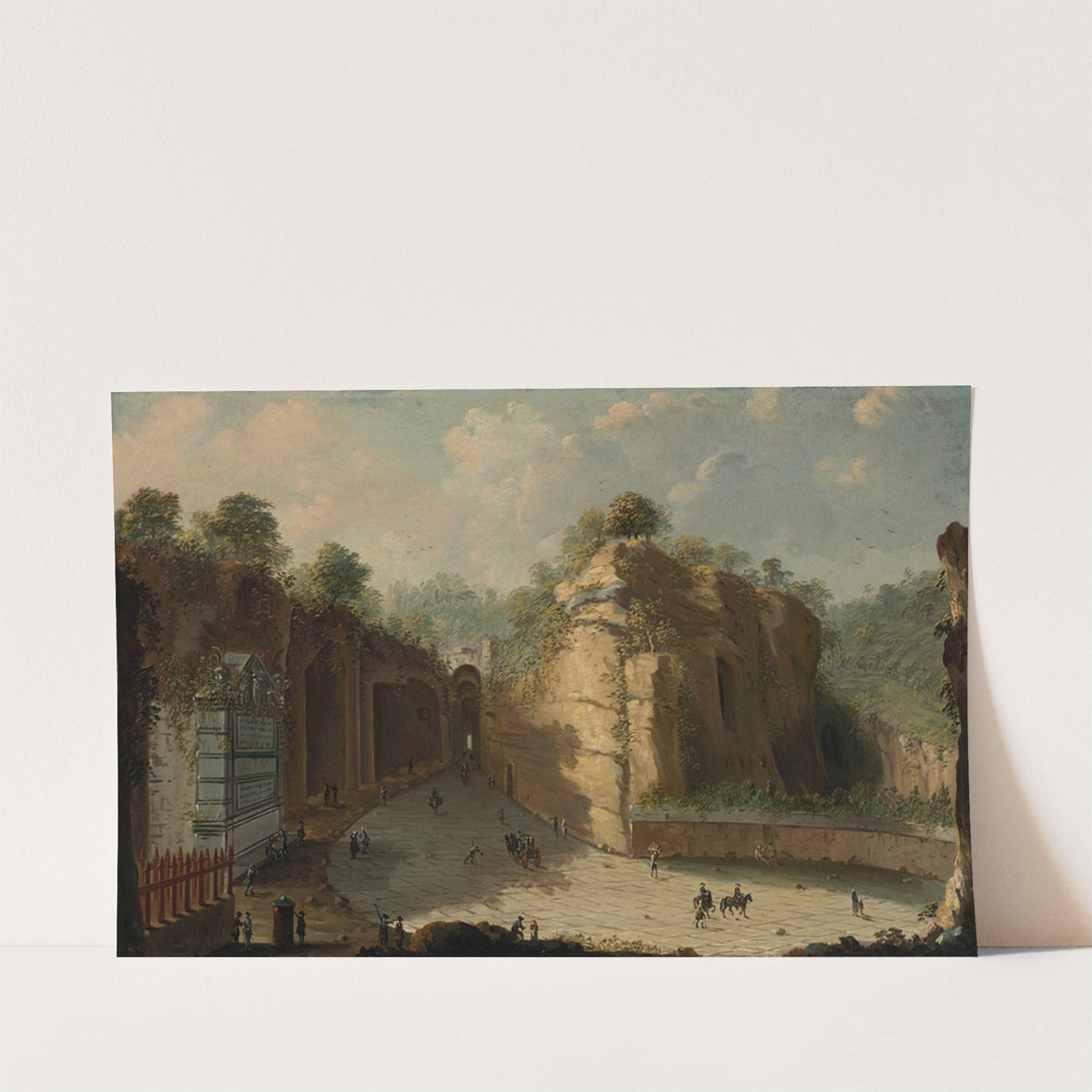 The Grotto of Pozzuoli, Naples by Pietro Antoniani