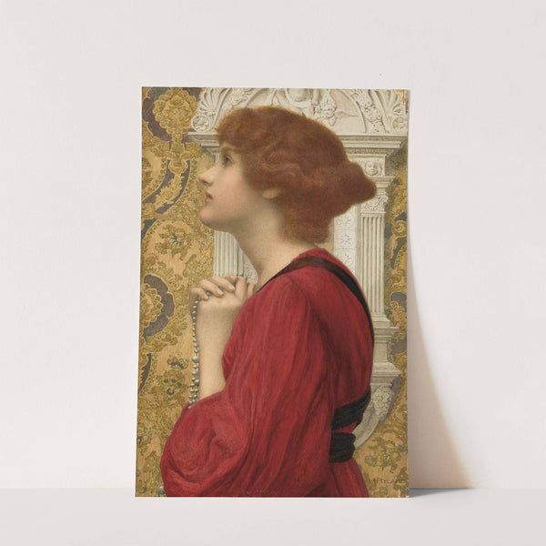 The guarded flame by Henry Ryland