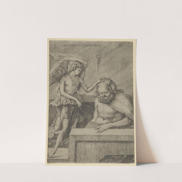 The Guardian Angel (ca. 1500–1503) by Jacopo de' Barbari