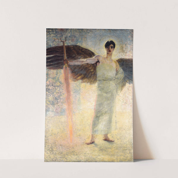 The Guardian of Paradise (1889) by Franz von Stuck