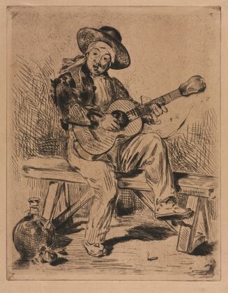 The Guitarist (1861) — size preview