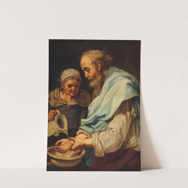 The hand washing (Allegory of Water) by Bernhard Keil