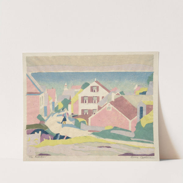 The Harbor (1928) by Ora Coltman