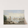 The Harbor of La Rochelle by Jean-Baptiste-Camille Corot