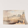The Harbor of St. Malo at Low Tide by William Callow