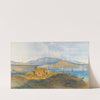The Harbour Of Piraeus by Ludwig Lange