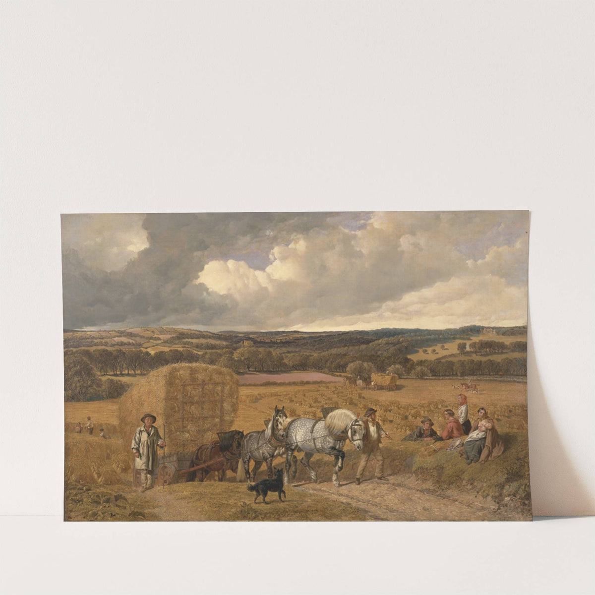 The Harvest by John Frederick Herring Snr.
