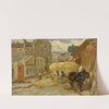 The Hay Cart by Walter Shirlaw