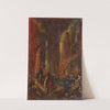 The Head and Tail of the Serpent, after Gustave Moreau (1866) by Marie Bracquemond