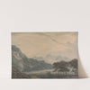 The Head of Ullswater, With the Lodge of Patterdale on the Left by Thomas Sunderland