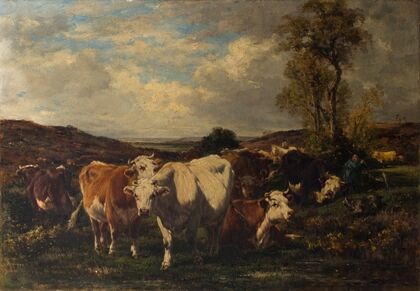 The Heights of Toutainville (Normany) (c. 1910)