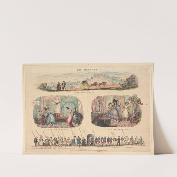 The heiress (1830) by Robert Seymour