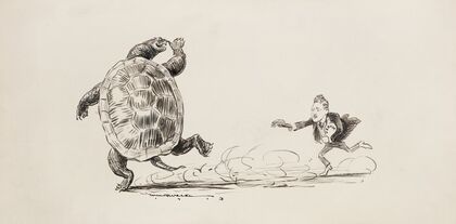 The Herr (Doctor) and the Tortoise (serum) (1913)