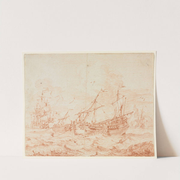 The Herring Bark (1700–1730) by Sieuwert van der Meulen
