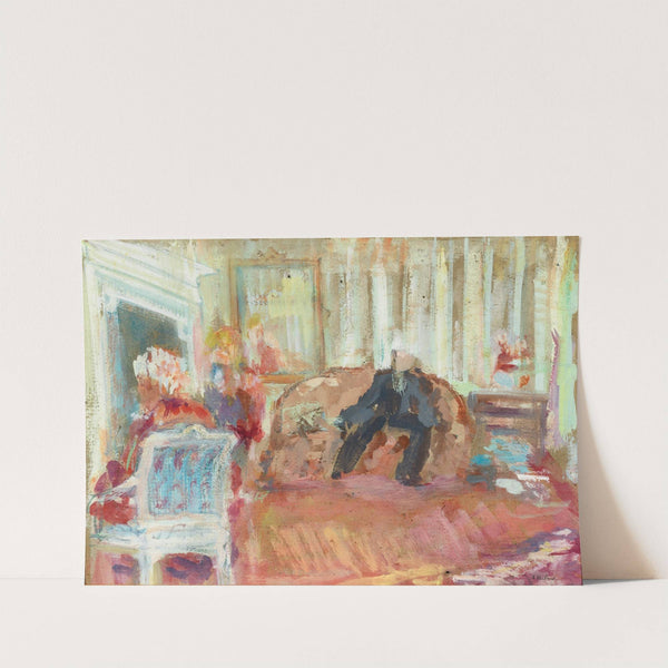 The Hessel’s Apartment, rue de Rivoli, Paris (1903) by Édouard Vuillard