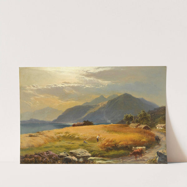The Highland Loch by Sidney Richard Percy