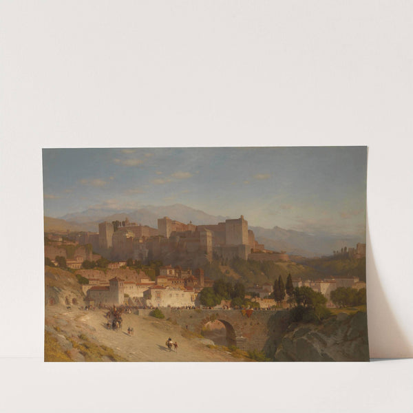 The Hill of the Alhambra, Granada by Samuel Colman