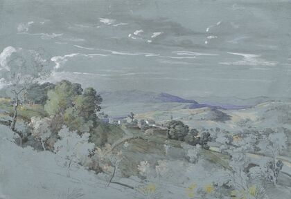 The Hills of Umbria near Perugia